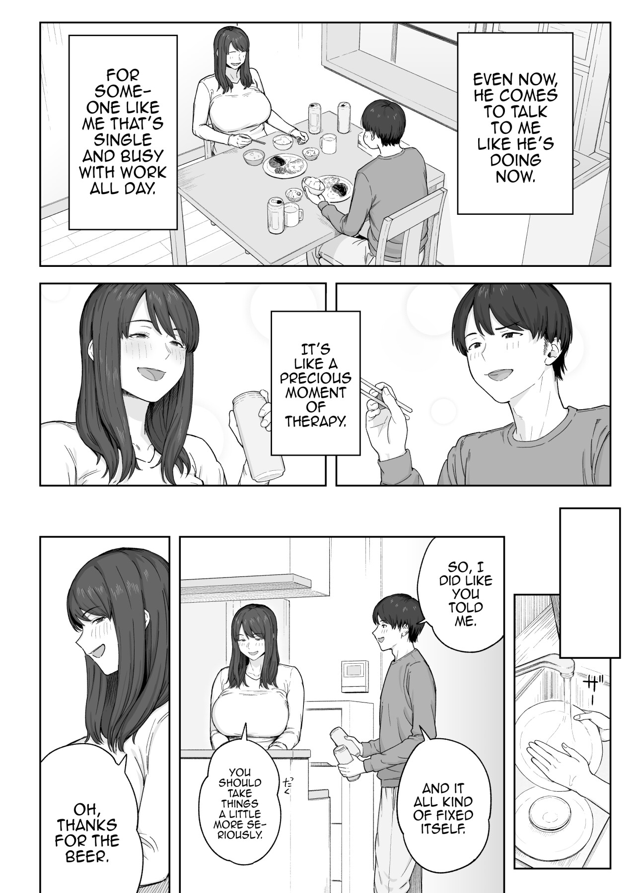 Hentai Manga Comic-After Dinner, My Aunt and I...-Read-5